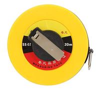 4 Types de Chantier Ruban à Mesurer en Fibre de Verre Bâtiment Enquête sur Mesure pour les Routes Chemins de Fer Electricité Construction(20M)