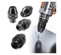 4 Types De Mandrins Multi-outils Sans Clé Compatibles Avec Les Outils Rotatifs Dremel M7/M8, Adaptateurs Et Convertisseurs De Mandrins Universels For Mini-mandrins(M7-02 Short)