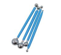 4 Unids/Set Sugarcraft Arcilla Herramienta Escultura Herramientas De Acero Inoxidable De Diy De Arcilla De Polímero De Molde De Lápiz Molde Herramientas De Decoración De Pastel