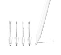 4 Unités Alliage Pointes de Remplacement pour Xiaomi Focus Pen Xiaomi Pad 6S Pro 12,4" & Xiaomi Pad 7/7 Pro 11,2", Super Durabilité, Contrôle Précis, Amicale de L'écran, Blanc