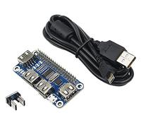 4 USB Hub USB vers UART Débogage pour Raspberry Zero/W Accessoire