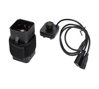 4 V,Boîtier de Batterie 8. boîtier de Batterie étanche 18650 avec Double Interface USB/DC pour Lampe de vélo de vélo pour Phare de vélo, téléphone Portable (Piles Non incluses), boîtier de Batter