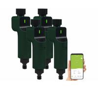 4 valves d'arrosage connectées pour passerelle Zigbee avec commandes vocales Royal Gardineer