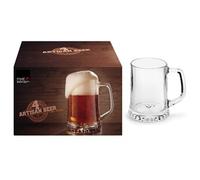 Secret de Gourmet Lot de 4 chopes à bière - 32 cl