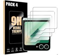 4 Verre Trempé pour Samsung Galaxy Z Flip 5/6 - BOOLING - Protection d'écran Anti-Rayures Transparent
