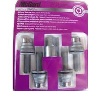 McGard Antivols de roue 26002SU – Set 4 boulons M12x1,25 plat acier allié 34,5 mm Ø17 mm argenté