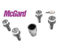 4 Vis - 12x125 - L24.1 - H19 - Conique - Chrome - Antivol De Roues