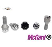 McGard 4 vis antivol SU M12x1,5 60° long. 22,1 mm Ø17 mm