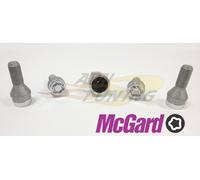 McGard Vis antivol jantes 27207SU – 4 pièces M12x1,5 60° Long. 26,4 mm Ø19 mm Chrome