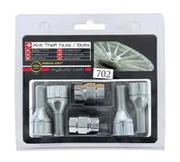 4 Vis Antivol 12x150 coniques L26 + 2 Clefs Avec Numero De Series - Butzi