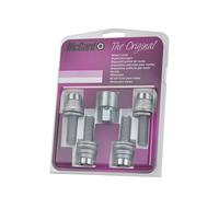 4 VIS ANTIVOL SU MCGARD M12X1.25/ PLAT/ LONG. 34.5MM/ Ø17MM