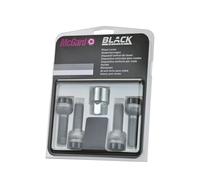 Boulons Antivol SUB (Noir) M14X1.5, Embase Sphérique R12, Longueur de la Tige 41,0 mm, Ouverture de la Clé 17 mm, Diamètre de la Clé 25,8 mm