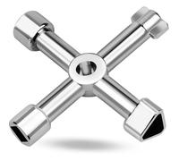 4 Voies Cl Utilitaires Multifonction Quatre Voies Multifonctions Cross Triangle Key Cle Armoire Electrique Universelle 4 en 1