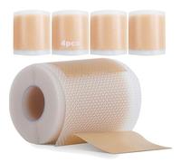 4 volumes 4cm*1.5msilicone scar sheets - pansement silicone/silicone scar tape bandes de ruban adhésif en silicone de qualité médicale pour incisions chirurgicales, césarienne, chéloïde, acné