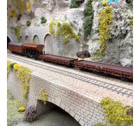 4 wagons de marchandises différents, DB, Ep. IV - MARKLIN 46664 - HO 1/87