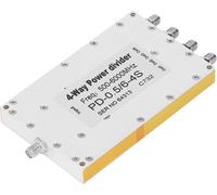 4 Way SMA Power Divider 500 To 6000MHz Small Insertion Loss High Gain SMA Microstrip Power Splitter