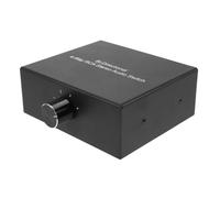 4-Way Stereo L/R Sound Channel Bi-Directional Audio Switcher