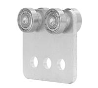 4 Wheel Sliding Door Roller | High Bearing Trolley Assembly for Smooth & Quiet Function | Carbon Steel & Stainless Steel for Wardrobes/Doors/Curtains