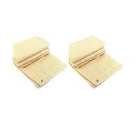 4 x 1 m pour balcon, clôture résistante au vent, balustrade d'extérieur pour appartements, patio et terrasse (beige, 2 pièces, 1 x 300 cm)