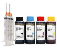 4 x 100 ML Recharge d'encre Compatible pour HP 30, 31, 32 Smart Tank 315, 450, 455, 457, 550, 555, 559, 570, 655 CMYK (Non OEM)