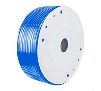 4 x 2 5 mm PU pour tuyau d'air compatible avec compresseur d'air pour applications pneumatiques nécessitant une durabilité haute pression (bleu)