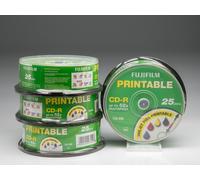 4 x 25 Fujifilm Cd-r 700 MB 52 X Printable