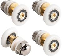 4 X 25 Mm Shower Sliding Door Roller,Replacement Shower Roller,Replacement Glass Doors,Eccentric Pulley For Sliding Shower Cabin Doors