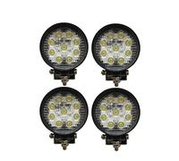 4 x 27 W Rond Spot LED Phares de Travail 9 LED de profondeur voiture Bateau