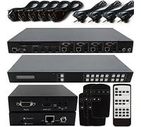 4 X 4 Matrice HDMI HDBaseT Lite Kit - 1080p 3D 4 Kx2 K - IR Routage - Boîte de dérivation - Veuillez Envoyer Un e-Mail pour Plus d'informations
