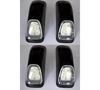 4 x 8 LED côté toit arrière Marqueur d'angle LED Blanc 24 V pour camion Actros Axor Camion