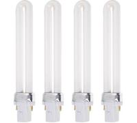 4 x 9W Ongle lumiere UV ampoule Tube remplacement pour 36w Lampes UV Durcissant Seche
