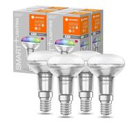 4 X Ampoule LED Smart+ R50 Réflecteur 3,3W E14 RGBW 2700K-6500K WiFi Dimmable