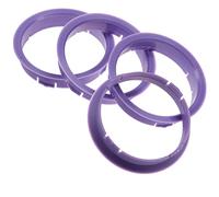 4 x Anneaux de centrage 63,3 x 60,1 mm Violet Jantes Anneaux fabriqué en Allemagne