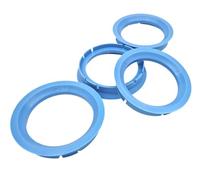 4 x Anneaux de centrage 70,0-57,1 I 70,0 à 57,1 Bleu clair Anneau de centrage NAAA