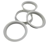 4 x Anneaux de centrage 72,5 x Dimensions : 65,1/72 5 à 65 1 Blanc fabriqué en Allemagne Borbet