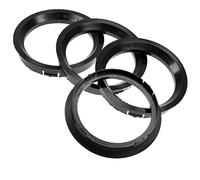 4 x Anneaux de centrage 76 x Dimensions : 65,1 mm Noir Jantes Anneaux fabriqué en Allemagne