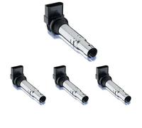 4 x Bobine d'allumage BREMI pour AUDI, SEAT, SKODA, VW A1, A2, A3, A3 8P, A3