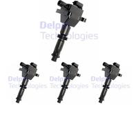 4 x Bobine d'allumage DELPHI pour ALFA ROMEO 145, 146, 147, 156, 166, GT, GTV