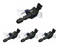 4 x Bobine d'allumage DELPHI pour CHEVROLET, OPEL, SAAB 44077 II, 44079 II
