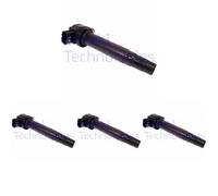 4 x Bobine d'allumage DELPHI pour NISSAN ALMERA II, ALMERA TINO, PRIMERA II