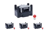 4 x Bobine d'allumage NGK pour AUDI, SEAT, SKODA, VW A1, A2, A3, A3 8L, A3 8P