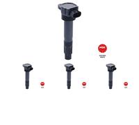 4 x Bobine d'allumage NGK pour FIAT, OPEL, SUZUKI AGILA B, GRAND VITARA II