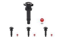 4 x Bobine d'allumage NGK pour HYUNDAI, KIA ACCENT IV, CARENS III, CEE"D I