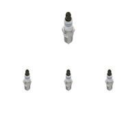 4 x Bougie d'allumage BOSCH pour FORD, VOLVO C-MAX II, FIESTA VI, FOCUS III