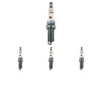 4 x Bougie d'allumage FEBI BILSTEIN pour CITROËN, NISSAN, PEUGEOT 1007, 106