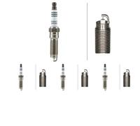 4 x Bougie d'allumage HELLA pour FORD C-MAX II, FOCUS III, FOCUS III