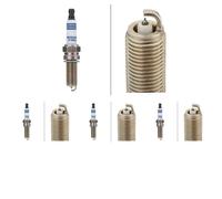 4 x Bougie d'allumage HELLA pour HYUNDAI, MERCEDES-BENZ CLK (C209), CLK