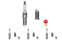 4 x Bougie d'allumage NGK pour AUDI, CUPRA, SEAT, SKODA, VW A1, A1 City