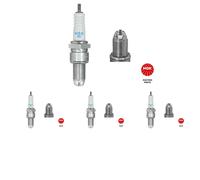 4 x Bougie d'allumage NGK pour AUDI, FIAT, LANCIA, SEAT, SKODA, VW 100 C2