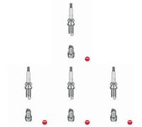 NGK Bougie d'allumage 5758 (PZFR6R) – Laser Platine – Vendu à l'unité